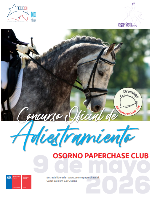 Concurso Oficial de Adiestramiento Osorno Paperchase Club 9 de mayo