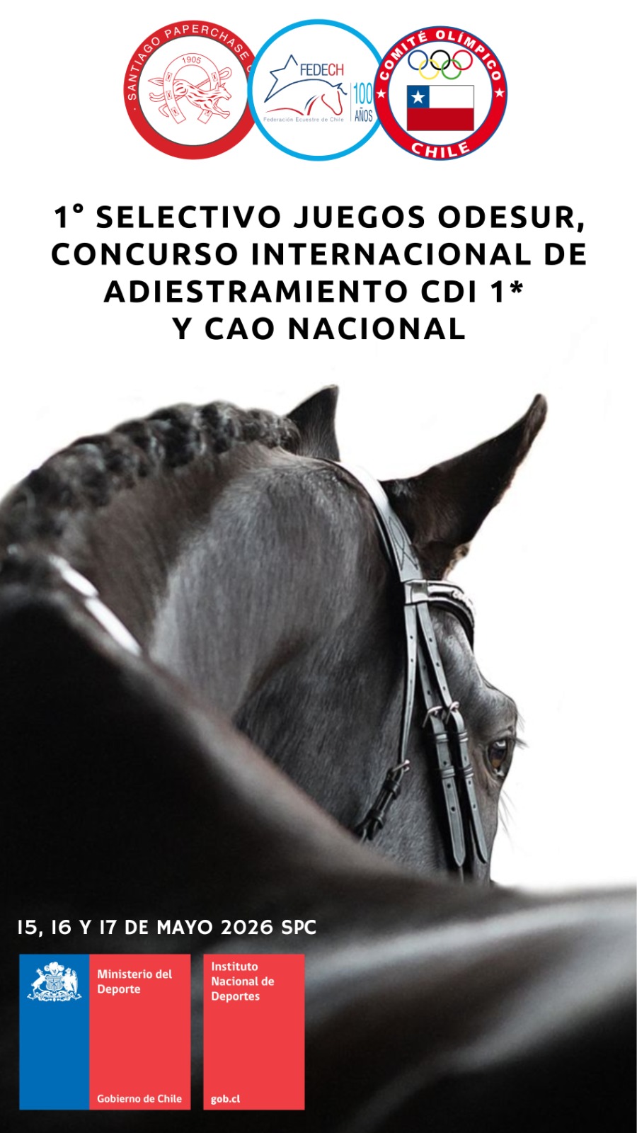 PRIMER SELECTIVO ODESUR CDI Y CAO - SPC 15 AL 17 MAYO