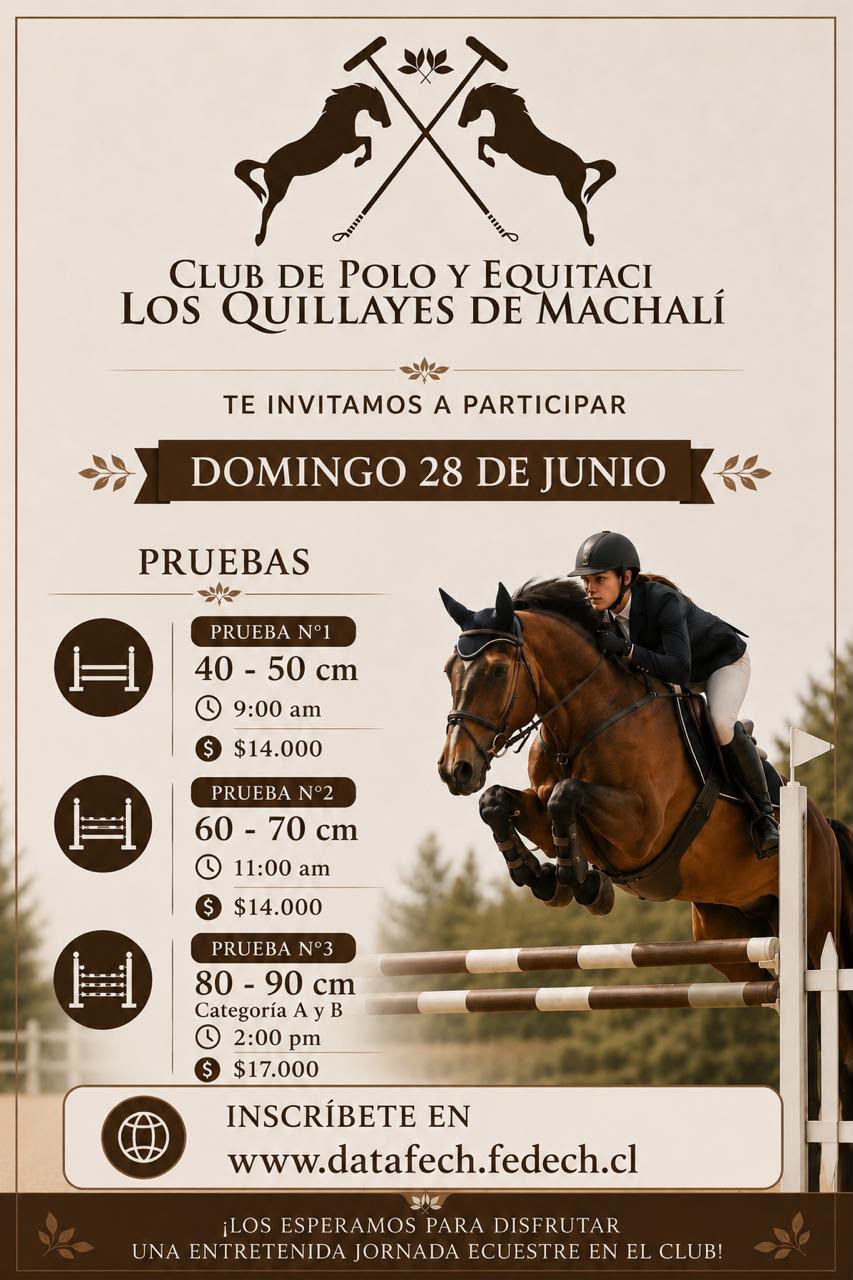 CONCURSO ESCUELA CLUB DE POLO Y EQUITACIÓN LOS QUILLAYES