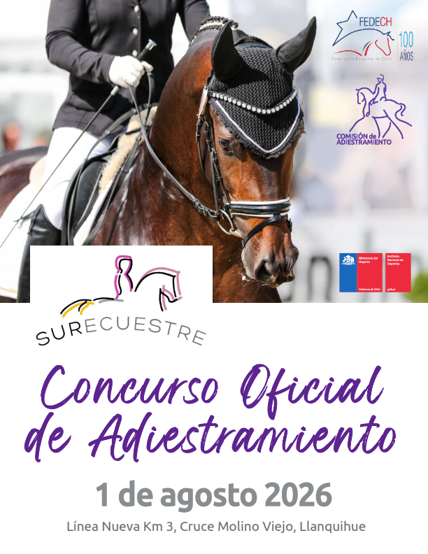 Concurso de Adiestramiento Club Surecuestre 01 agosto 2026