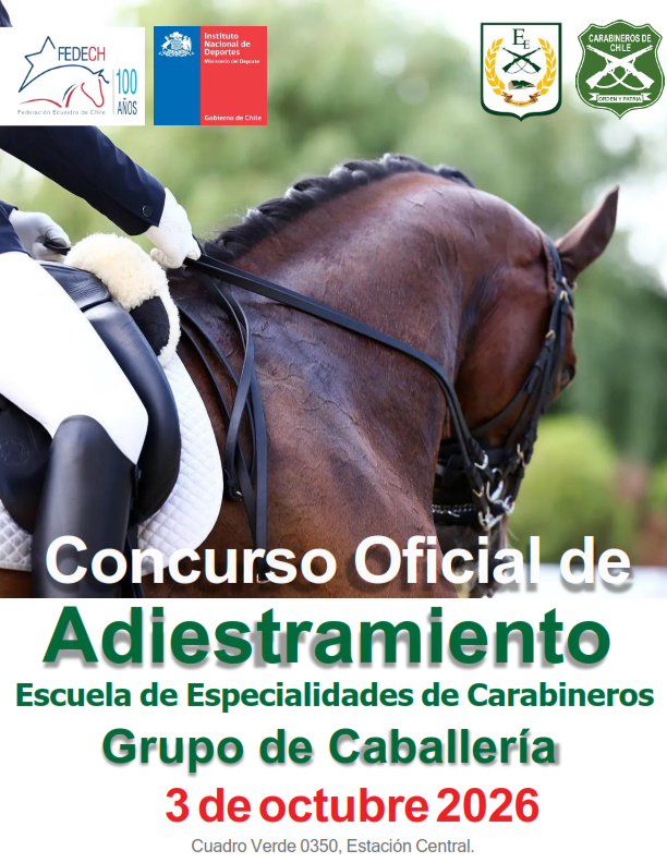 CAO ESCUELA DE CARABINEROS 3 DE OCTUBRE 2026